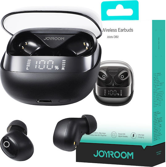 Joyroom Jdots Series JR-DB2 In-ear Bluetooth Handsfree Earphones with Charging Case Black vista 7