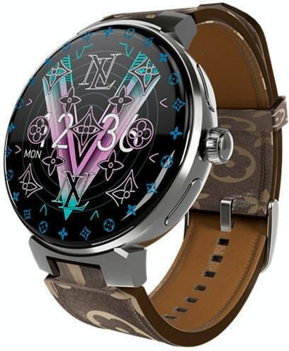 JLV68 Smartwatch with Heart Rate Monitor (Silver)
