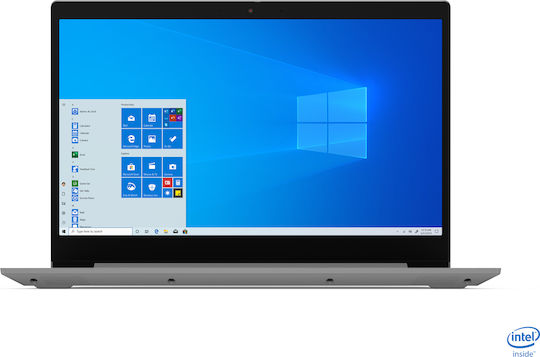 Lenovo IdeaPad 3 15IIL05 15.6" FHD (i3-1005G1/4GB/256GB SSD/W10 S) Platinum Grey (US Keyboard) view 5