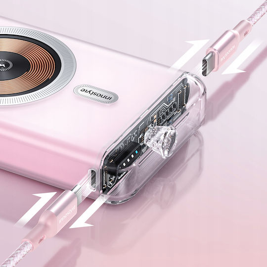 Innostyle MagSafe Power Bank 10000mAh Pink view 3