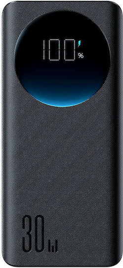Joyroom JR-PBF03 Power Bank 30000mAh 30W with 2 USB-A Ports and USB-C Port Quick Charge 3.0 Black vue 2