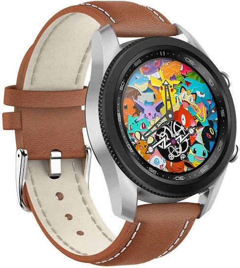 Z57 Aluminium Smartwatch with Heart Rate Monitor (Brown/Silver) view 4