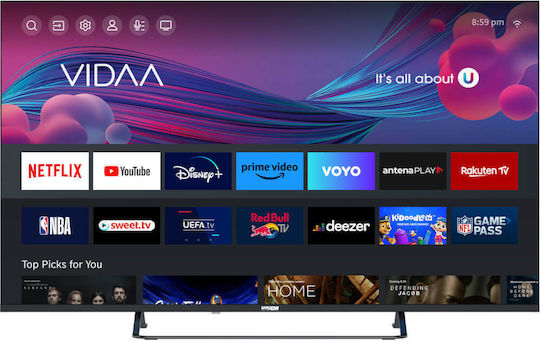 Vision Touch Smart Television 43" 4K UHD LED VTTV A434KVS (2023) view 1