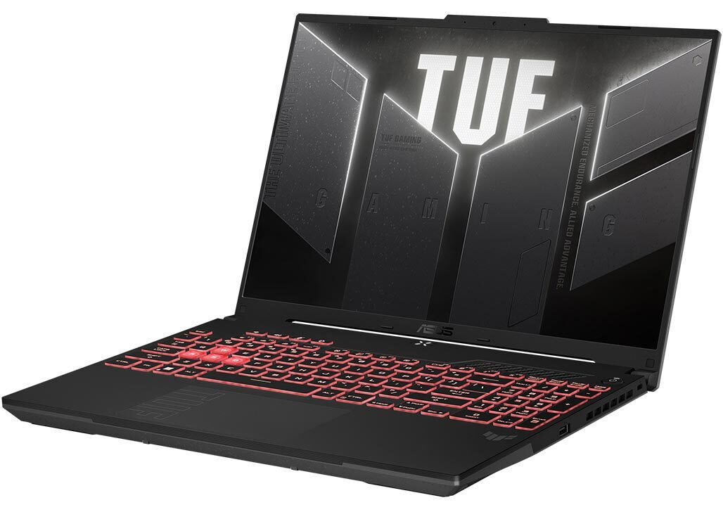 Asus TUF A16 FA607NUQ-RL009W 16" FHD+ 144Hz (Ryzen 7-170/16GB/512GB SSD/GeForce RTX 4050/W11 Home) Mecha Gray (US Keyboard) vue 4