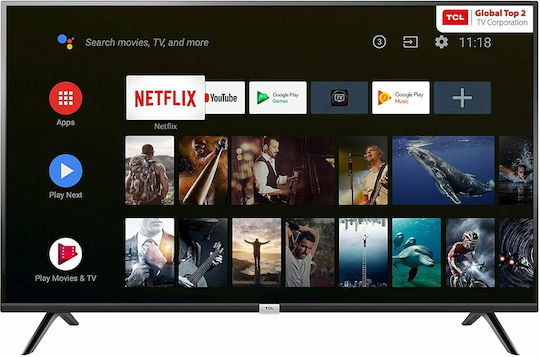 TCL Smart Television 32" HD Ready LED 32S618 HDR (2021) view 1