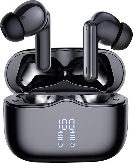 In-ear Bluetooth Handsfree Earphones with Charging Case Black view 6