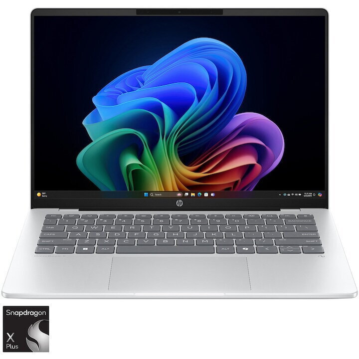 HP HP OmniBook 5 NG AI Quadro 25C2 14" OLED FHD+ (Snapdragon-X1P-42-100/32GB/1TB SSD/W11 Home) (US Keyboard)
