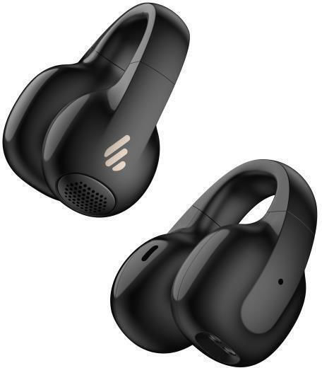 Edifier Comfo C Open Ear Bluetooth Handsfree Earphones with Sweat Resistance and Charging Case Black vue 3