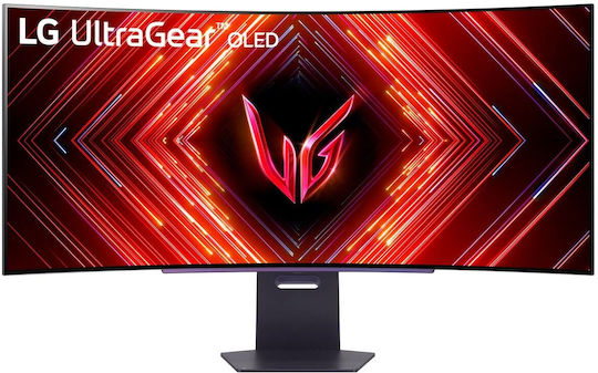 LG 45GS95QX-B Ultrawide OLED Curved Monitor 45" QHD 3440x1440 with Response Time 0.03ms GTG vue 2