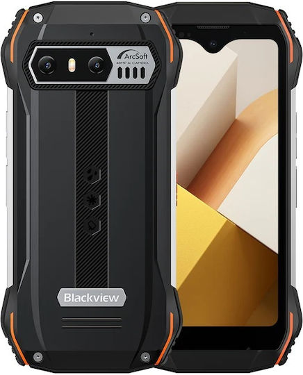 BlackView N6000SE Dual SIM (4GB/128GB) Resistant Smartphone Orange view 1