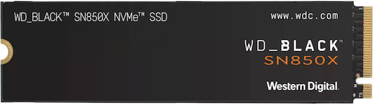 Western Digital Black SN850X SSD 1TB M.2 Type with PCI Express 4.0 Connection and Heatsink PS5 Compatible WDS100T2XHE vista 3