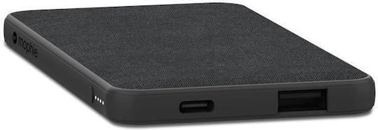 Mophie Essentials Powerstation 5000mAh with USB-A Port and USB-C Port Dark Gray vue 4