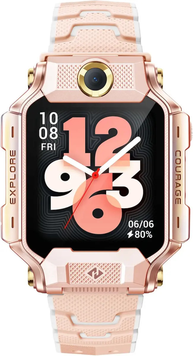 imoo X10 Smartwatch with Heart Rate Monitor Pink view 2