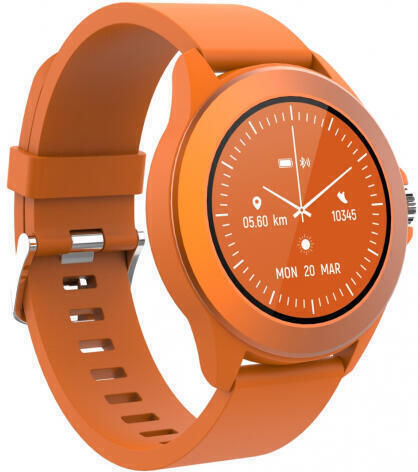 Forever Colorum CW-300 Smartwatch with Heart Rate Monitor (Orange) view 3