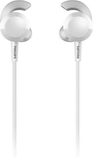 Philips TAE4205 In-ear Bluetooth Handsfree Earphones White view 4