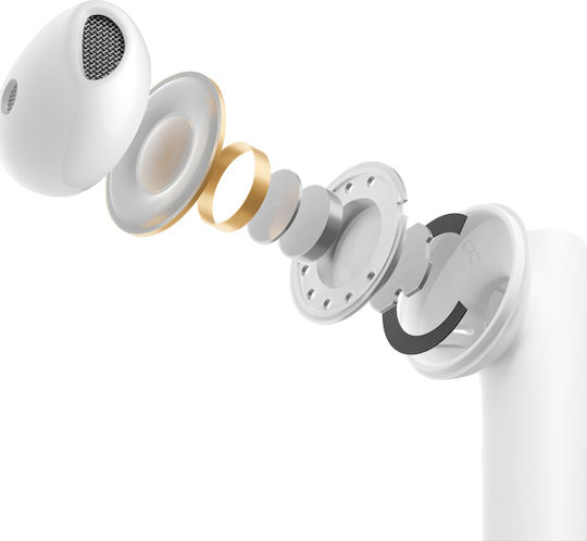 Xiaomi Mi True Wireless Earphones 2 Basic Earbud Bluetooth Handsfree with Sweat Resistance and Charging Case White view 8