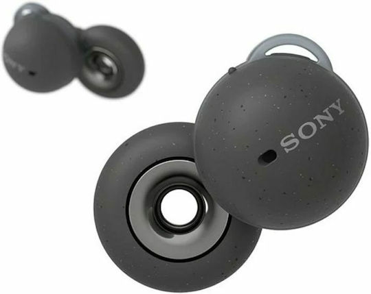 Sony LinkBuds Bluetooth Handsfree Earphones with Sweat Resistance and Charging Case Gray view 5
