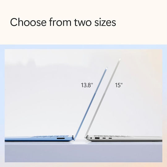 Microsoft Laptop Copilot+PC 13.8" Touchscreen 120Hz (Snapdragon-X Elite/16GB/1TB SSD/W11 Home) Sapphire (US Keyboard) vista 3