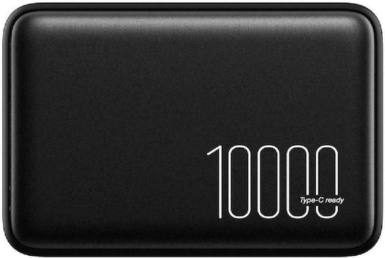 Silicon Power QP70 Power Bank 10000mAh 18W with USB-A Port and USB-C Port Power Delivery Black