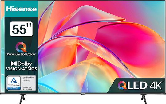 Hisense Smart Television 55" 4K UHD QLED 55E77KQ HDR (2023) view 1