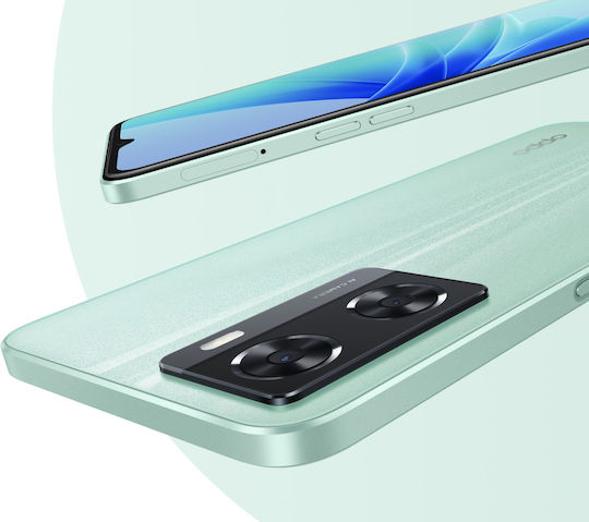 Oppo A57 4G Dual SIM (4GB/64GB) Glowing Green view 3