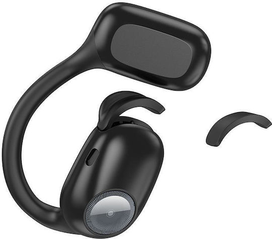 Hoco EA3 Talent Open Ear Bluetooth Handsfree Earphones with Charging Case Black view 3