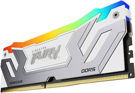 Kingston Fury Renegade RGB DDR5 with Module 1x24GB and Speed 8400 for Desktop KF584CU40RWA-24 view 6