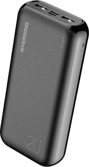 Riversong Vision 20SE Pro Power Bank 20000mAh Black view 3