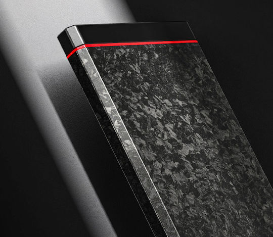 Sharge CarbonBlade Power Bank 10000mAh 22.5W with USB-C Port Gray vue 4