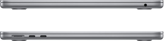 Apple MacBook Air 13.6" (2022) QHD+ (M2-8‑core/8GB/256GB SSD) Space Grey (US Keyboard) view 4