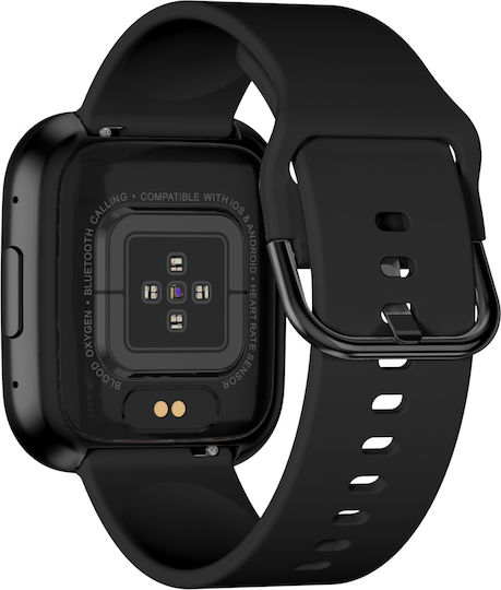 Garett GRC STYLE Smartwatch with Heart Rate Monitor (Black) view 6