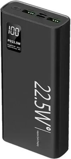 Sovo PD102 Power Bank 20000mAh Black view 1