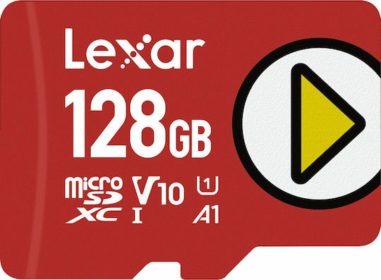 Lexar Play microSDXC 128GB Class 10 U1 V10 A1 UHS-I view 1