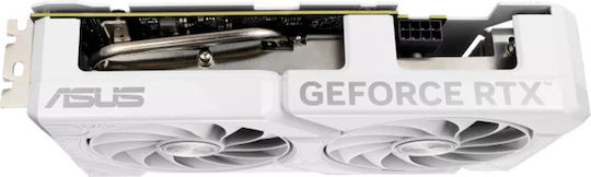 Asus GeForce RTX 4060 Ti 8GB GDDR6 Dual EVO OC White Graphics Card view 6