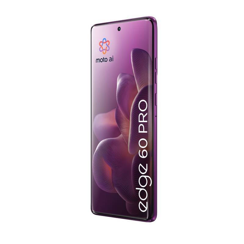 Motorola Edge 60 Pro 5G Dual SIM (12GB/512GB) PANTONE Sparkling Grape view 3
