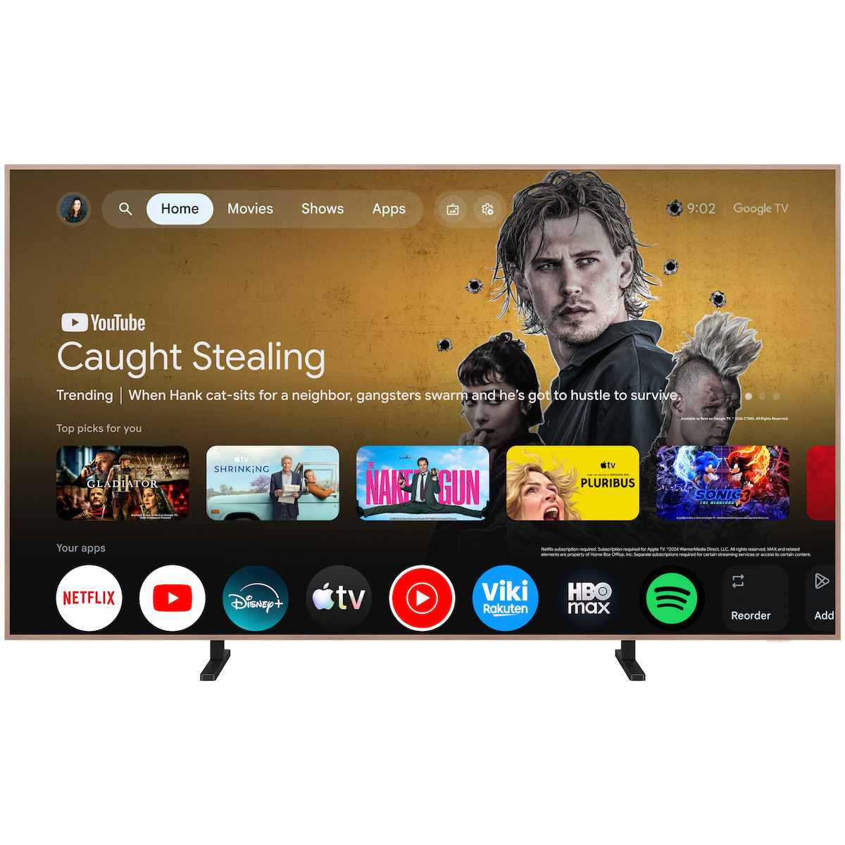 TCL Smart TV 85" 4K UHD QD-Mini LED A400 Pro Art HDR (2026) 85A400 Pro view 2