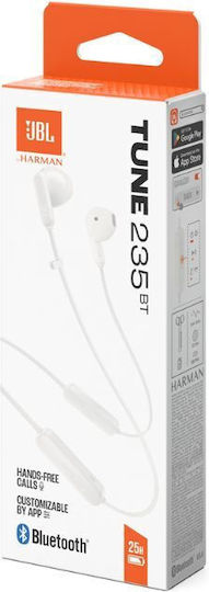 JBL Tune 235BT Earbud Bluetooth Handsfree Earphones with Sweat Resistance White view 2