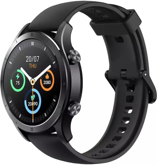 Realme TechLife Watch RMW2106 46mm with Heart Rate Monitor (Black)
