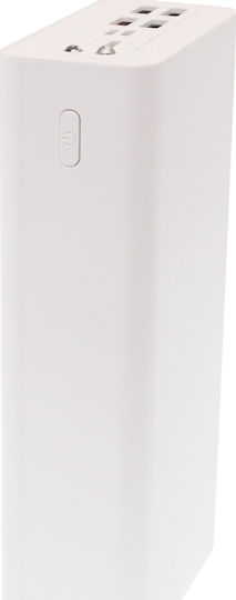 Remax RPP-113 Power Bank 40000mAh with 4 USB-A Ports White vista 4