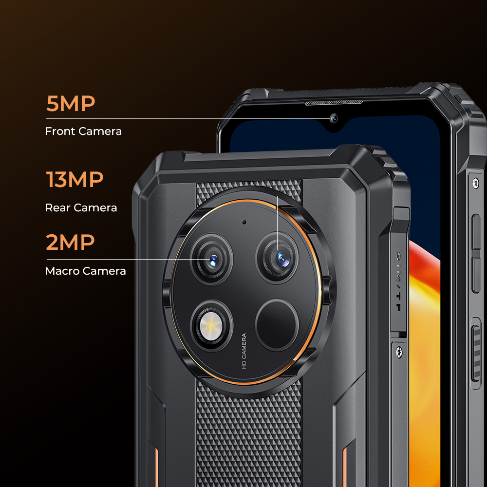 Oukitel G1S Dual SIM (4GB/128GB) Resistant Smartphone Orange view 8