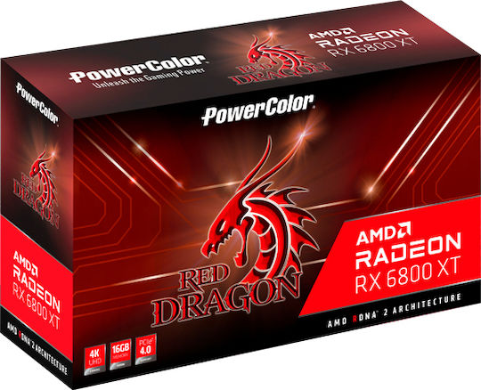 PowerColor Radeon RX 6800 XT 16GB GDDR6 Red Dragon Graphics Card vista 7