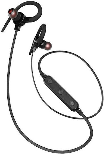 Awei B925BL In-ear Bluetooth Handsfree Earphones with Sweat Resistance Black view 3