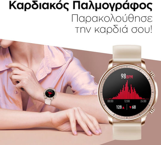Colmi V23 Pro Smartwatch with Heart Rate Monitor (Pink) view 5