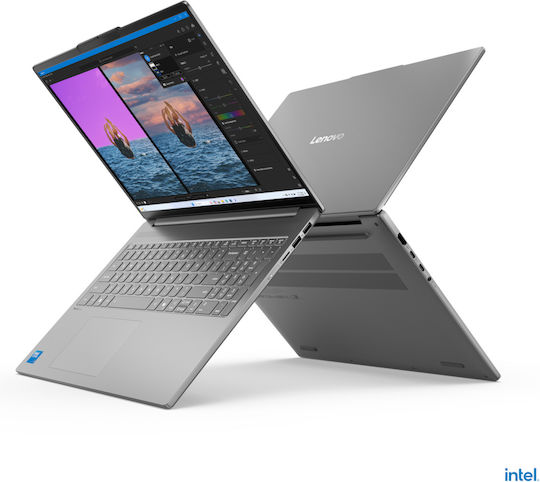 Lenovo IdeaPad Slim 5 16IRH10R 16" OLED 120Hz (Core 7-240H/32GB/1TB SSD/W11 Home) Luna Grey (GR Keyboard) view 5