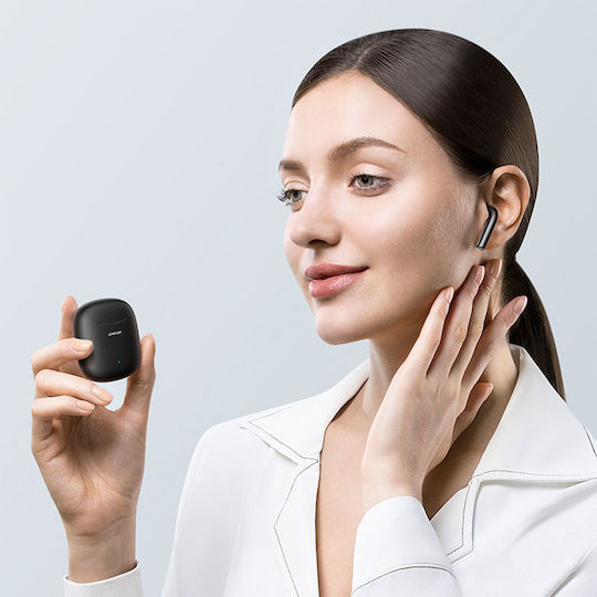 Joyroom JR-T13 Earbud Bluetooth Handsfree Earphones with Sweat Resistance and Charging Case Black view 3