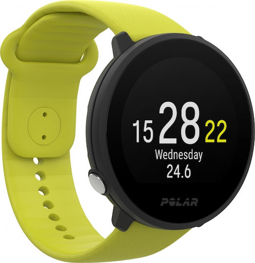 Polar Unite Waterproof Smartwatch with Heart Rate Monitor (Yellow) view 3