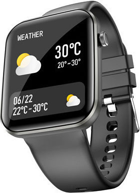 Riversong Motive 5e Smartwatch with Heart Rate Monitor (Space Gray) view 3