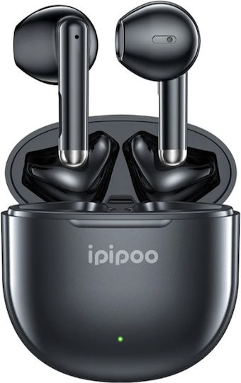 Awei Ipipoo TP-36 In-ear Bluetooth Handsfree Earphones with Sweat Resistance and Charging Case Black
