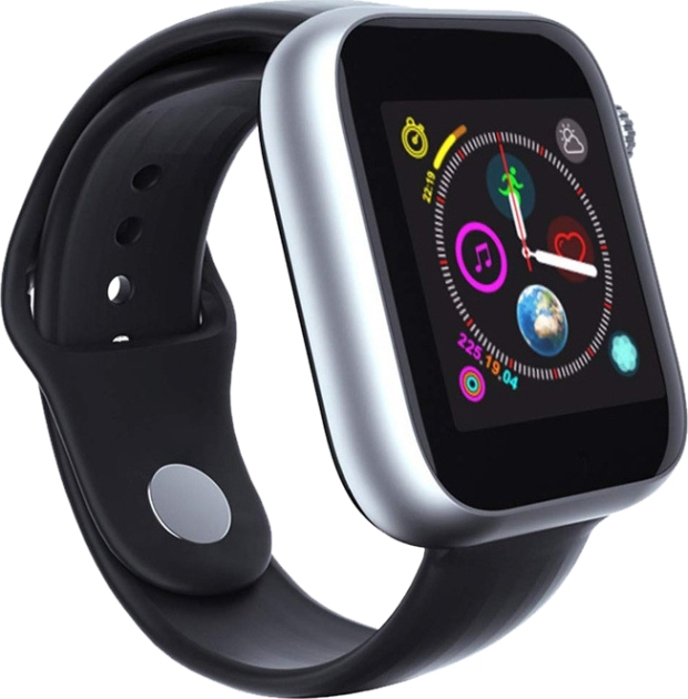 SW06 Smartwatch with SIM (Black) view 3