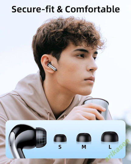 In-ear Bluetooth Handsfree Earphones Black view 7